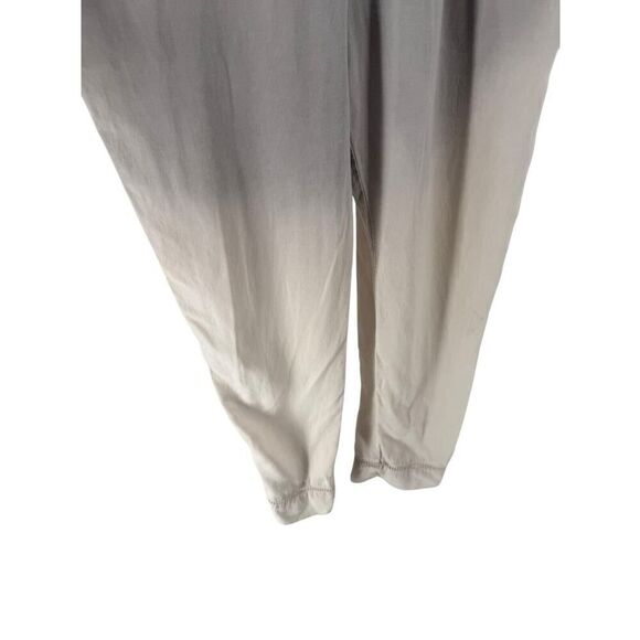 Anthropologie Cloth & Stone Juliana Jumpsuit Size S Gray Ombre Cropped V Neck - Picture 5 of 12